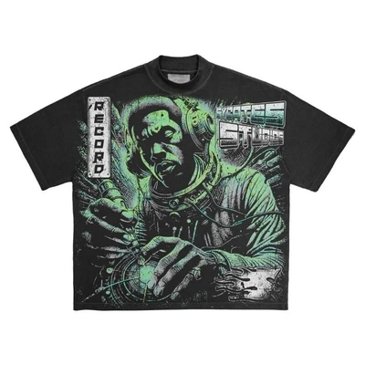 주문 남성용 그래픽 티 S - 4XL 쿨한 가벼운 부착 인쇄 디자인 티셔츠 자연 online manufacture