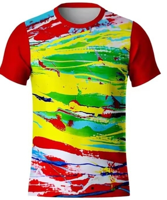 맞춤 로고 O-Neck Sublimation 인쇄 티셔츠